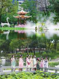 《「荷你有約」：宜昌兒童公園荷花節浪漫來襲》