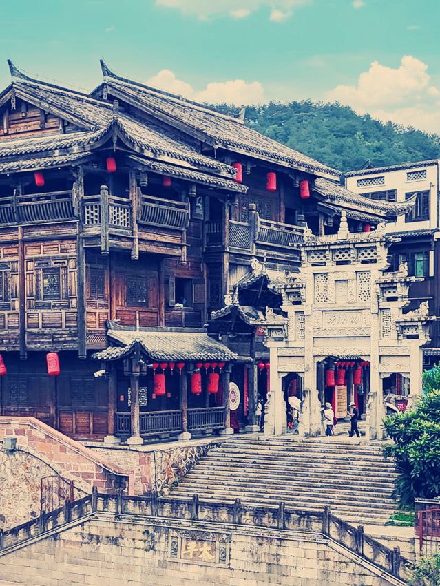 タイトル：中国・長汀古鎮を満喫！歴史と美食が詰まった絶品観光ガイド​
