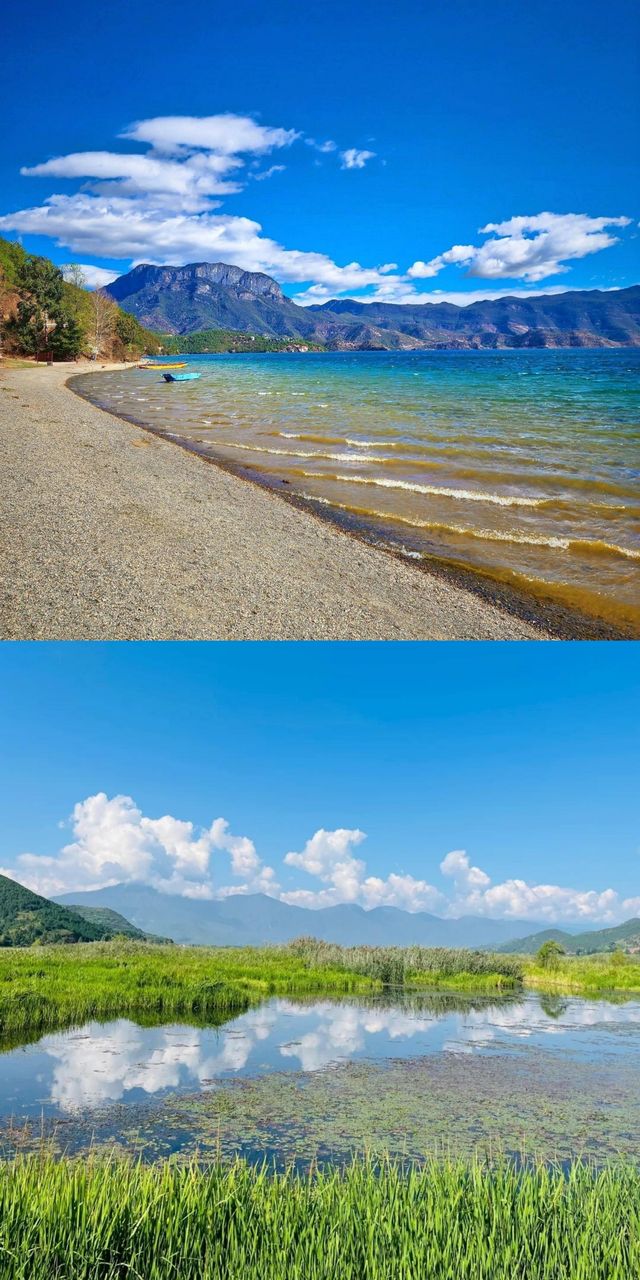 本來以為洱海好靚，直到我嚟到瀘沽湖