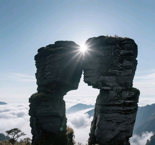 貴州梵淨山！仙境雲海