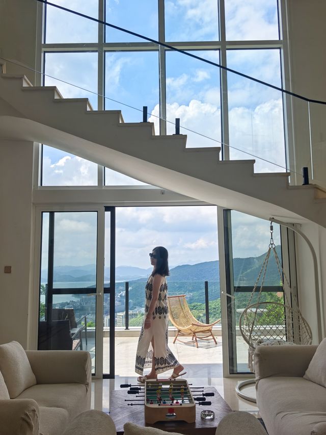 山林雲海的治癒！俯瞰大梅沙海景的絕版民宿～