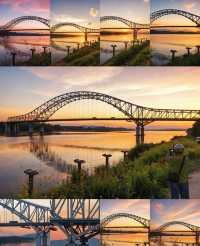 柳州白沙大橋／城市的璀璨地標