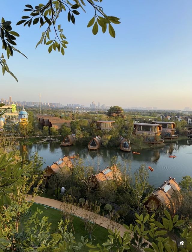 武漢新地標開元森泊度假樂園開建！親子遊yyds