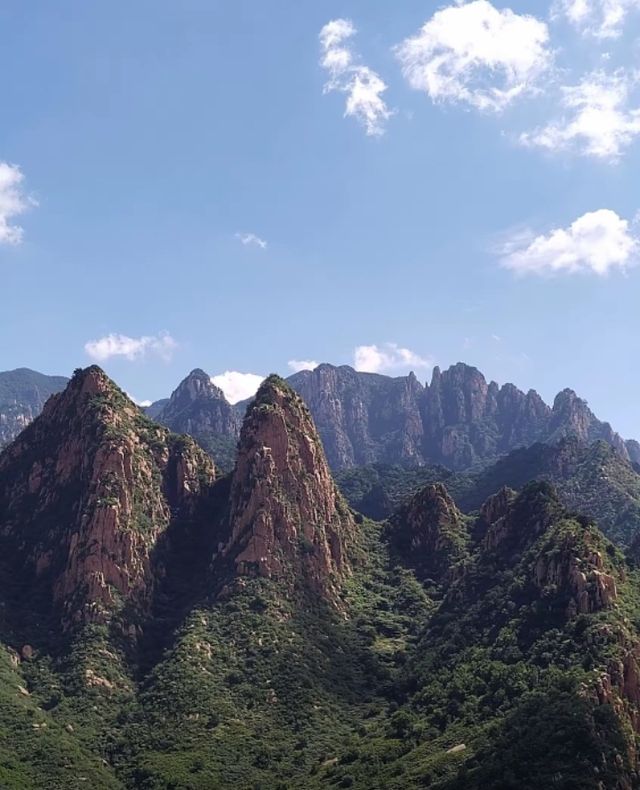 秦皇島冰塘峪長城風景區陰雨天也超美的仙境！
