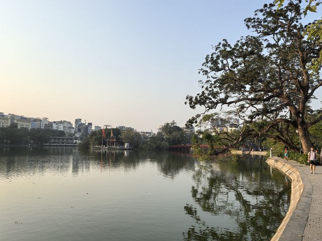 還劍湖——越南美女的風景