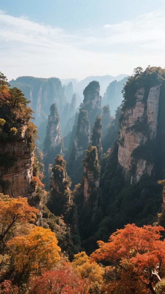 金秋張家界4天3晚，深度慢遊峰林仙境！旅遊攻略！