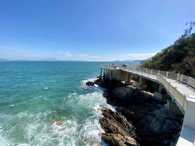 大海旁一雙會說話的眼睛✨鹽田棧道海景打卡神地🌊