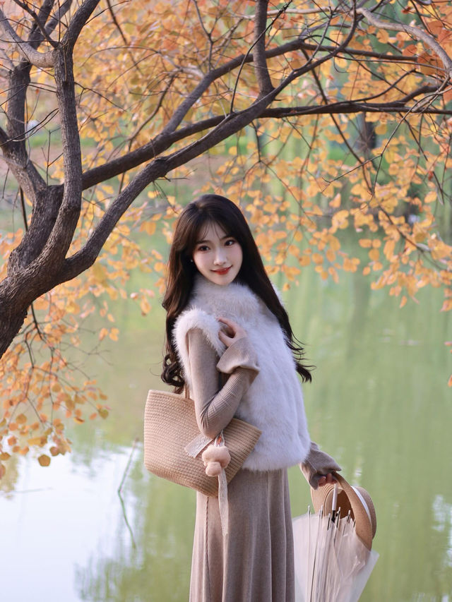 西安小眾賞秋秘境浐灞濕地公園銀杏打卡攻略