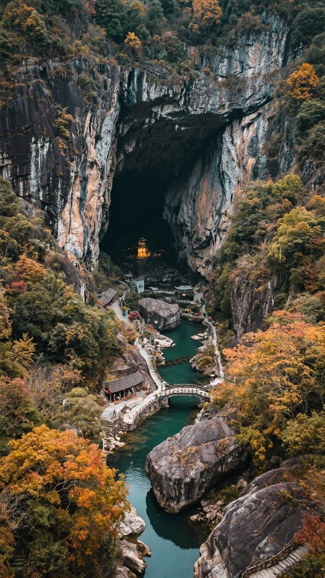 11月的江西望仙谷，四天三晚住進懸崖上仙俠世界！