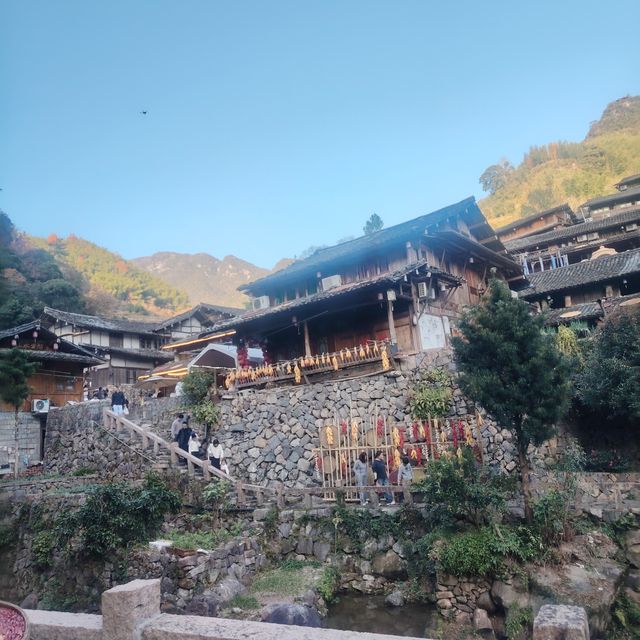 黃南林坑古村落｜藏著一整個絕美曬秋畫卷！