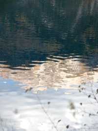 九寨初冬丨是天地緩緩展開的一幅山水留白