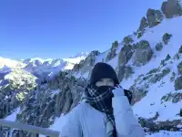 天山天池 人間值得