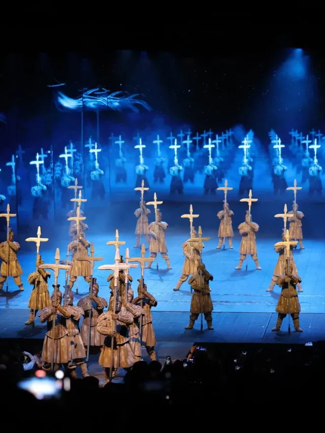 西安千古情！把陝歷博「搬」到舞台超絕