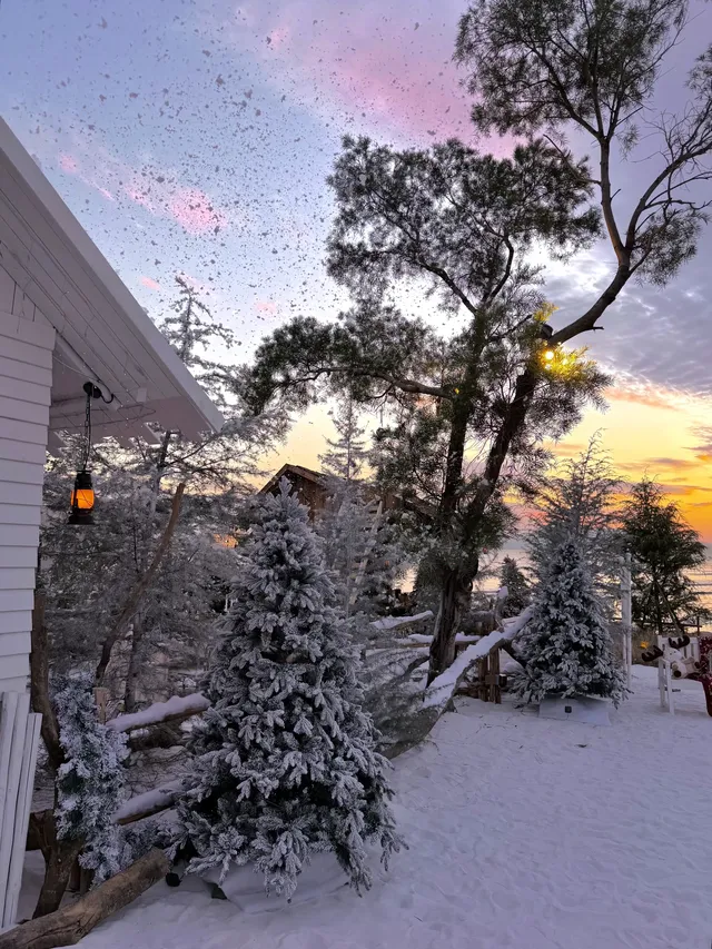 珠海！！！新店！芬蘭雪屋太好拍了！！！