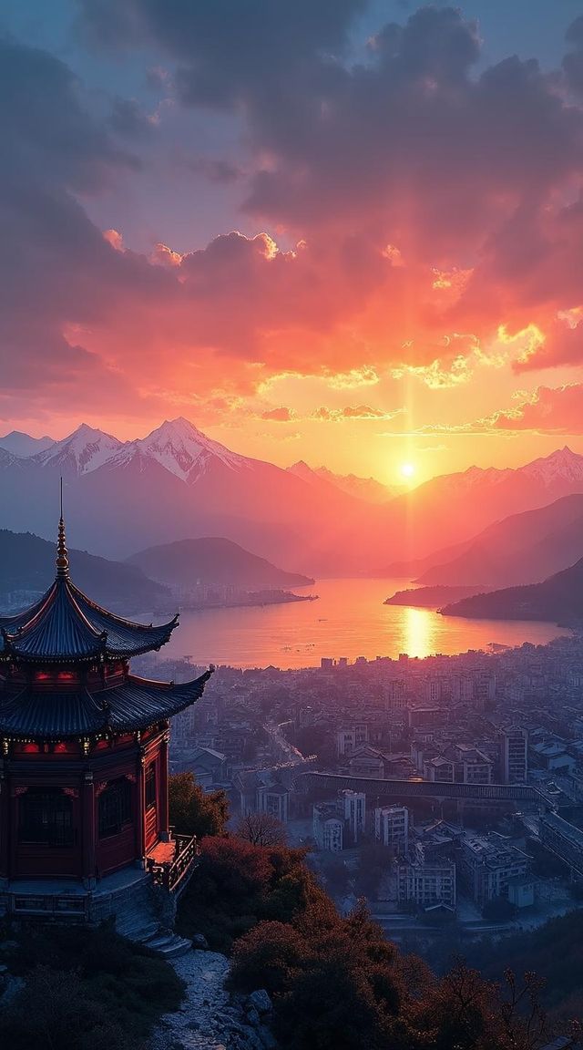 這古鎮,裝下江南與雪山 這古鎮,裝下江南與雪山