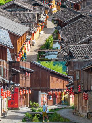 The 24℃ summer in Zhouning, Fujian, was healed by this ancient village in the clouds!