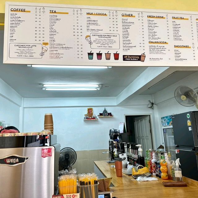 ME U bar coffee สาขาบางบัว