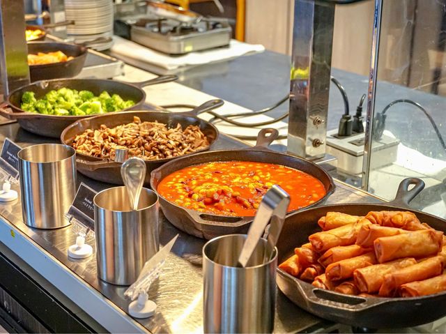 廿幾款包任你食，自助餐有吸引力