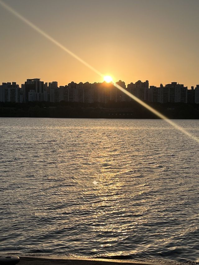 라이딩하기 좋은 한적한 한강🚲