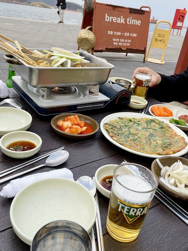 釜山🇰🇷多大浦にあるポチャ