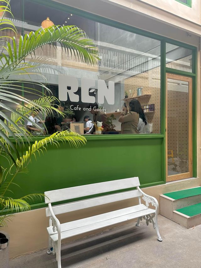 REN Cafe and Goods คาเฟ่สเปเชียลตี้มัทฉะ