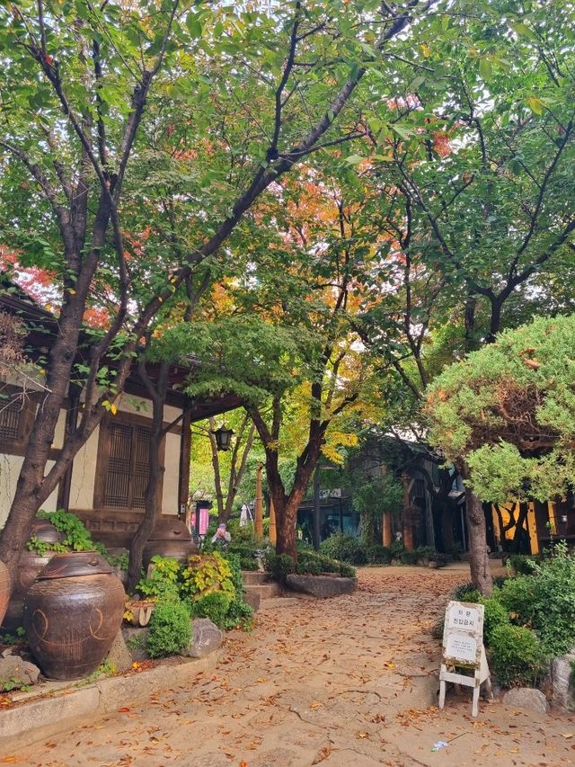 인사동의 숨겨진 한옥 갤러리