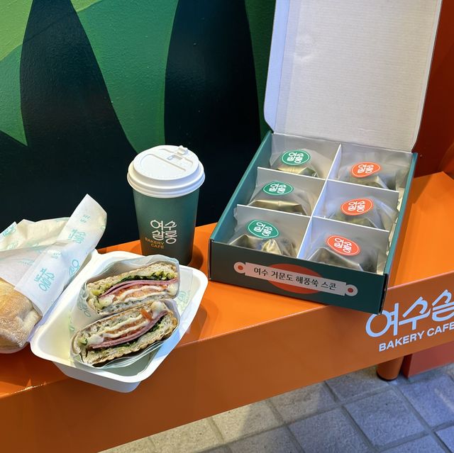 여수여행간다면 여수살롱들려 스콘사기🍪