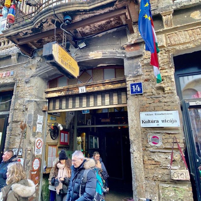 Szimpla Kert Ruin Bar- Budapest, Hungary