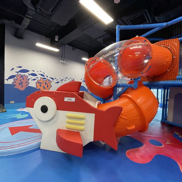 海洋主題兒童樂園🎉！欣賞水族館