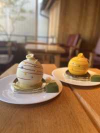 ~京都 花見小路カフェ~水風船ケーキ♡