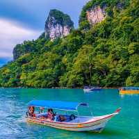 Langkawi Island in the hot summer