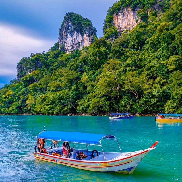Langkawi Island in the hot summer