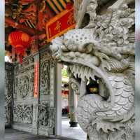 A beautiful temple in Batu Pahat, Johor