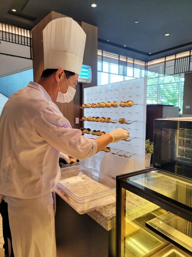 라한셀렉트경주 더플레이트 조식🍽 초록뷰 굿모닝🌳