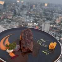 泰國高Cp值高空自助餐餐廳—曼谷彩虹雲霄飯店Sky box 