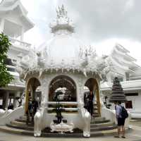 Dazzling White Temple in Chiangrai