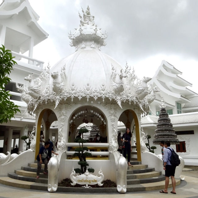 Dazzling White Temple in Chiangrai