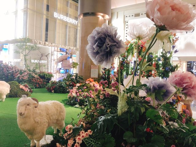 台北｜💐🐏🐑🦒花花世界真美麗📍 Taipei 101 Shopping center 台北101購物中心