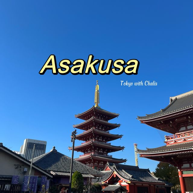 จุดเช็คอินที่พลาดไม่ได้ วัด Asakusa Tokyo