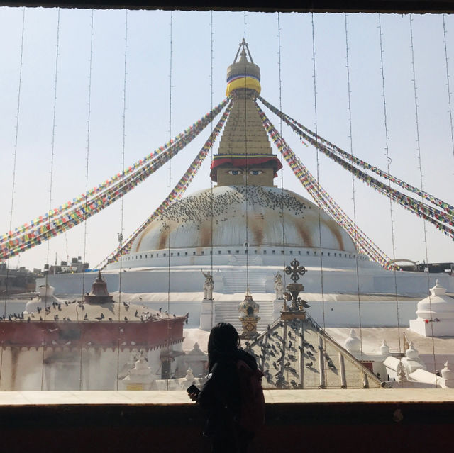 Magical Boudhanath Stupa, Kathmandu, Nepal 