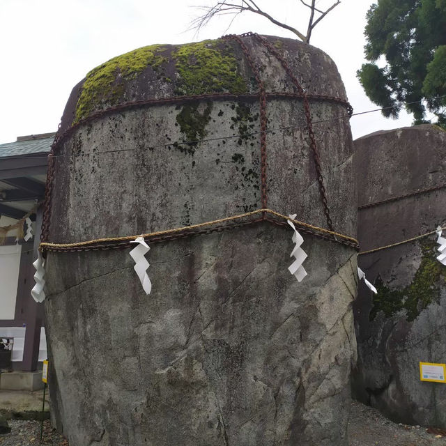 3big rocks with demon hands