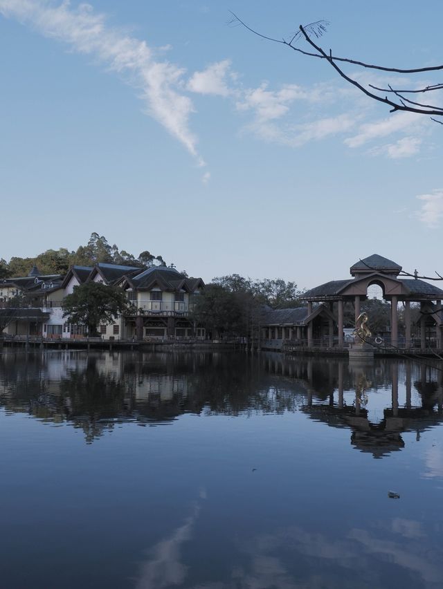 深圳東部華僑城：模仿歐洲瑞士小城的茵特拉根酒店，童話般的仙境感覺
