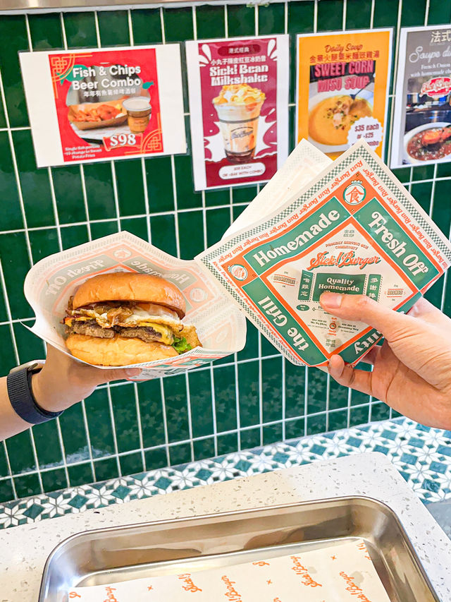 由馬鞍山衝出銅鑼灣的美式x港式復古風Burger店🍔