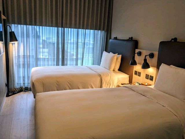 來台中喝珍奶、入住時尚酒店：台中豐邑Moxy酒店