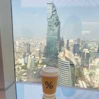 ดื่มกาแฟบนวิวที่สูงที่สุด