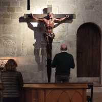 Lovely cathedral at Sant Cugat