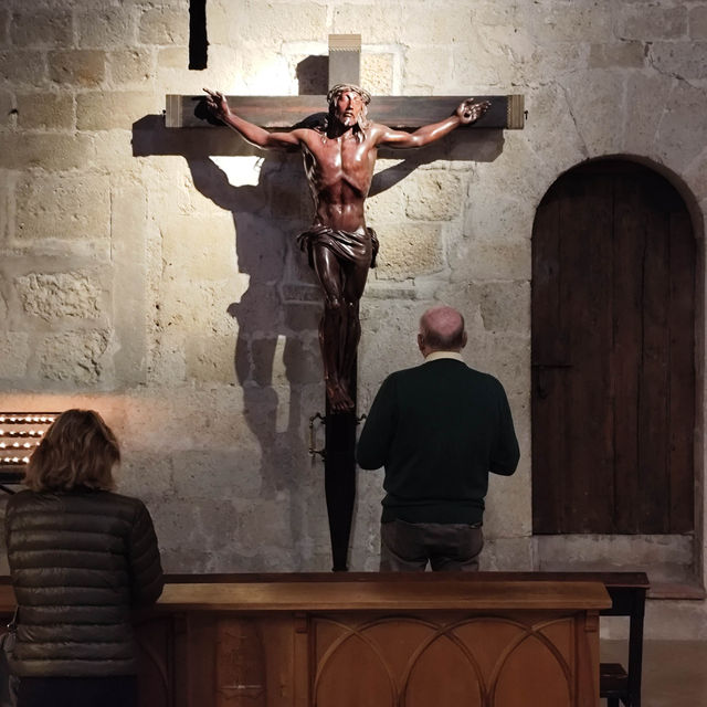 Lovely cathedral at Sant Cugat