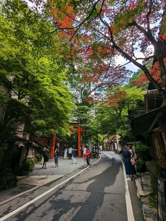 日本京都-攝影者最愛的點燈石階：貴船神社