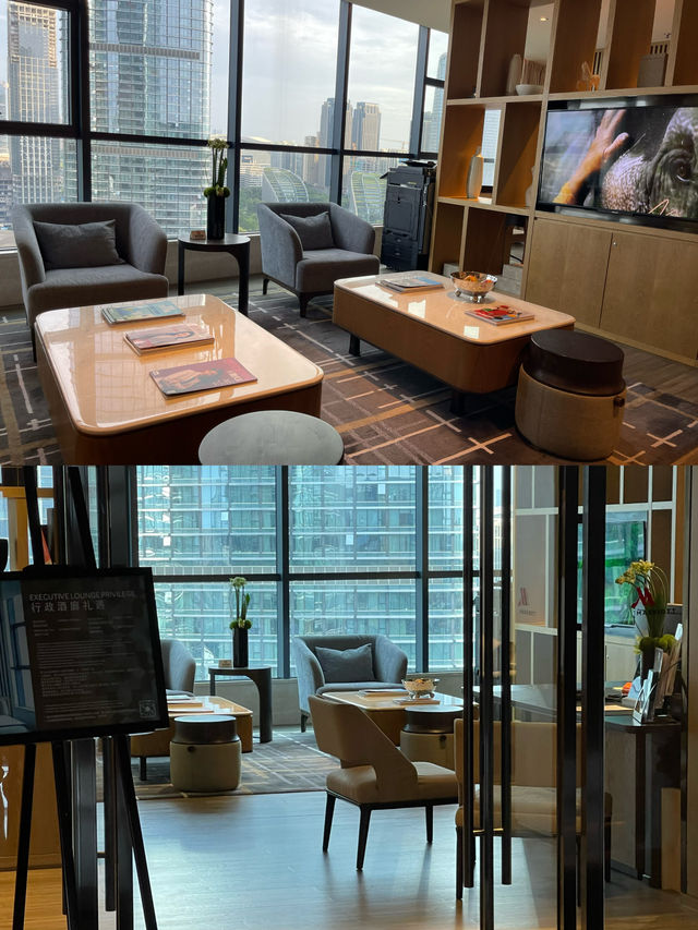 🍸🍰 🎋 成都首座萬豪酒店行政酒廊之美 🍰🍷