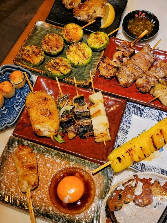 荃灣新開惹味串燒店款式極多